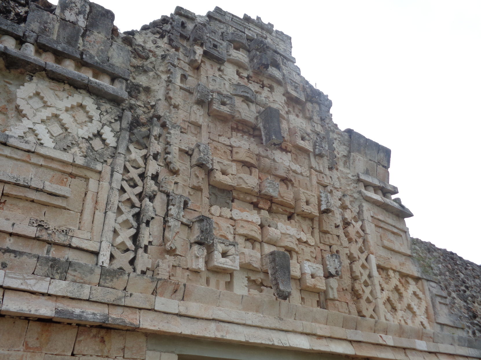 Mayan stonework at Uxmal